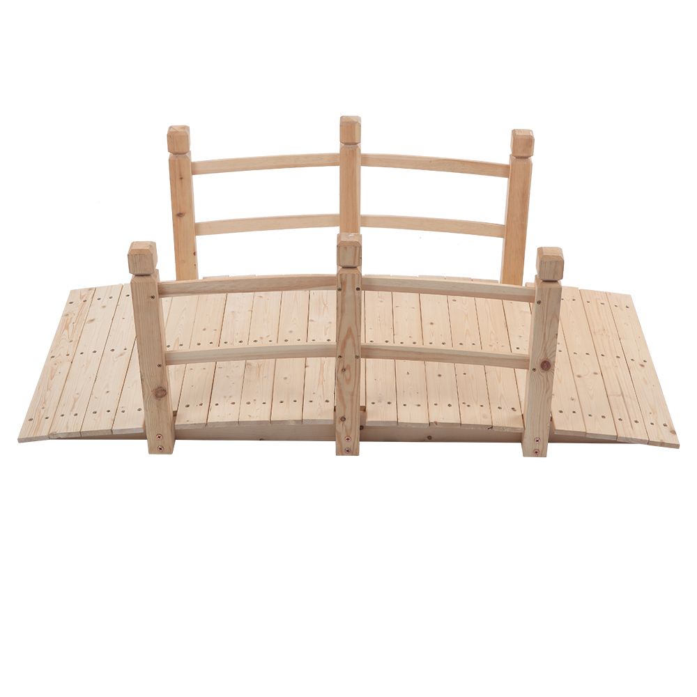 Burlywood Decorative Garden Bridge – product view 10 of 12