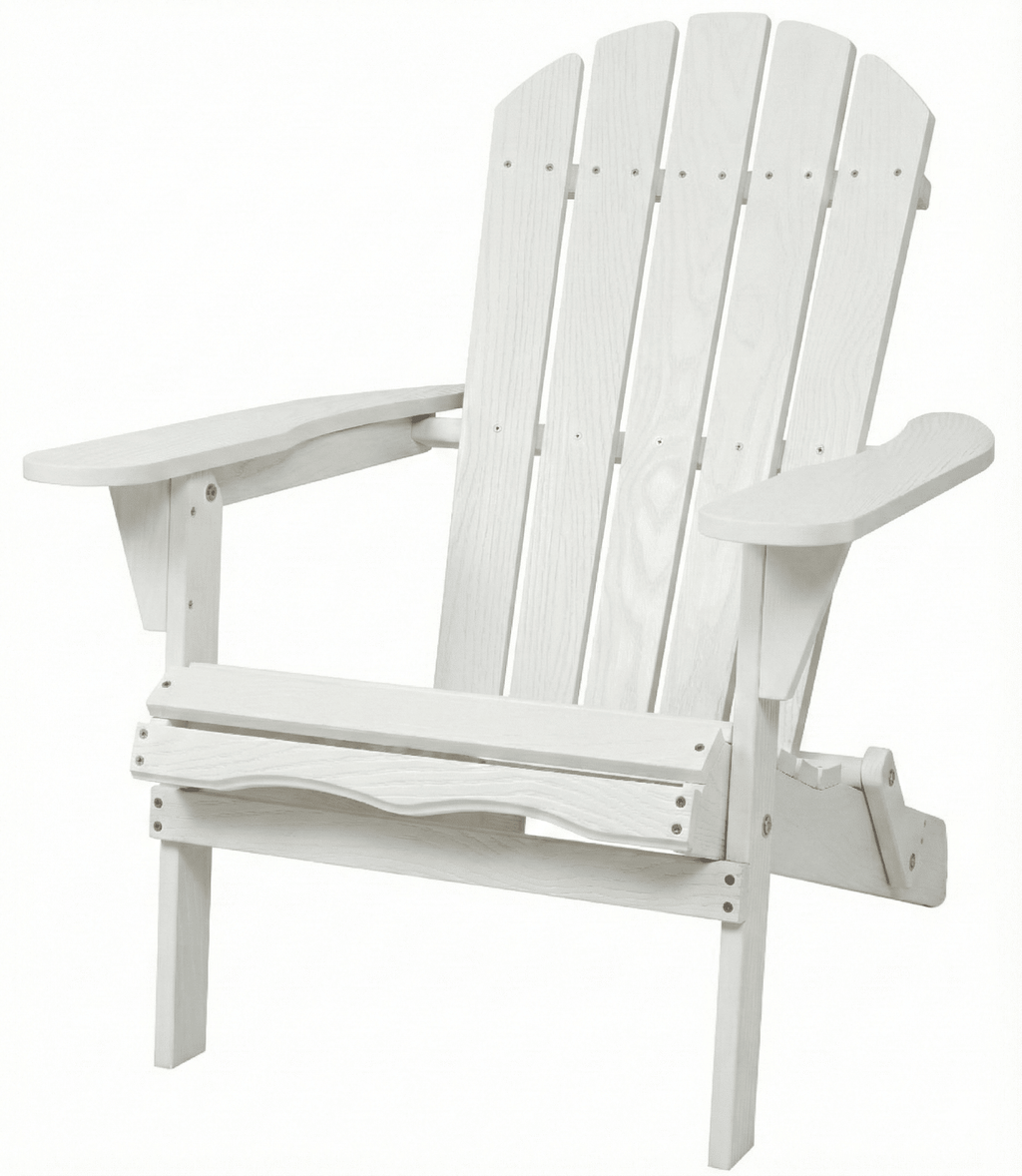 Folding Wood Adirondack Lounge Chair – product view 9 of 13