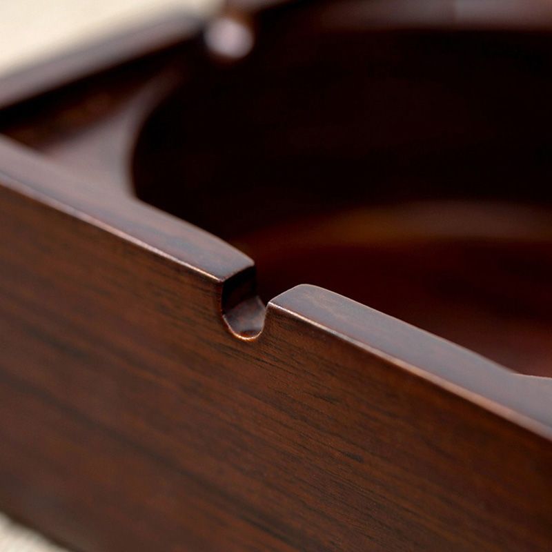 Wood and Metal Covered Ashtray – product view 6 of 13