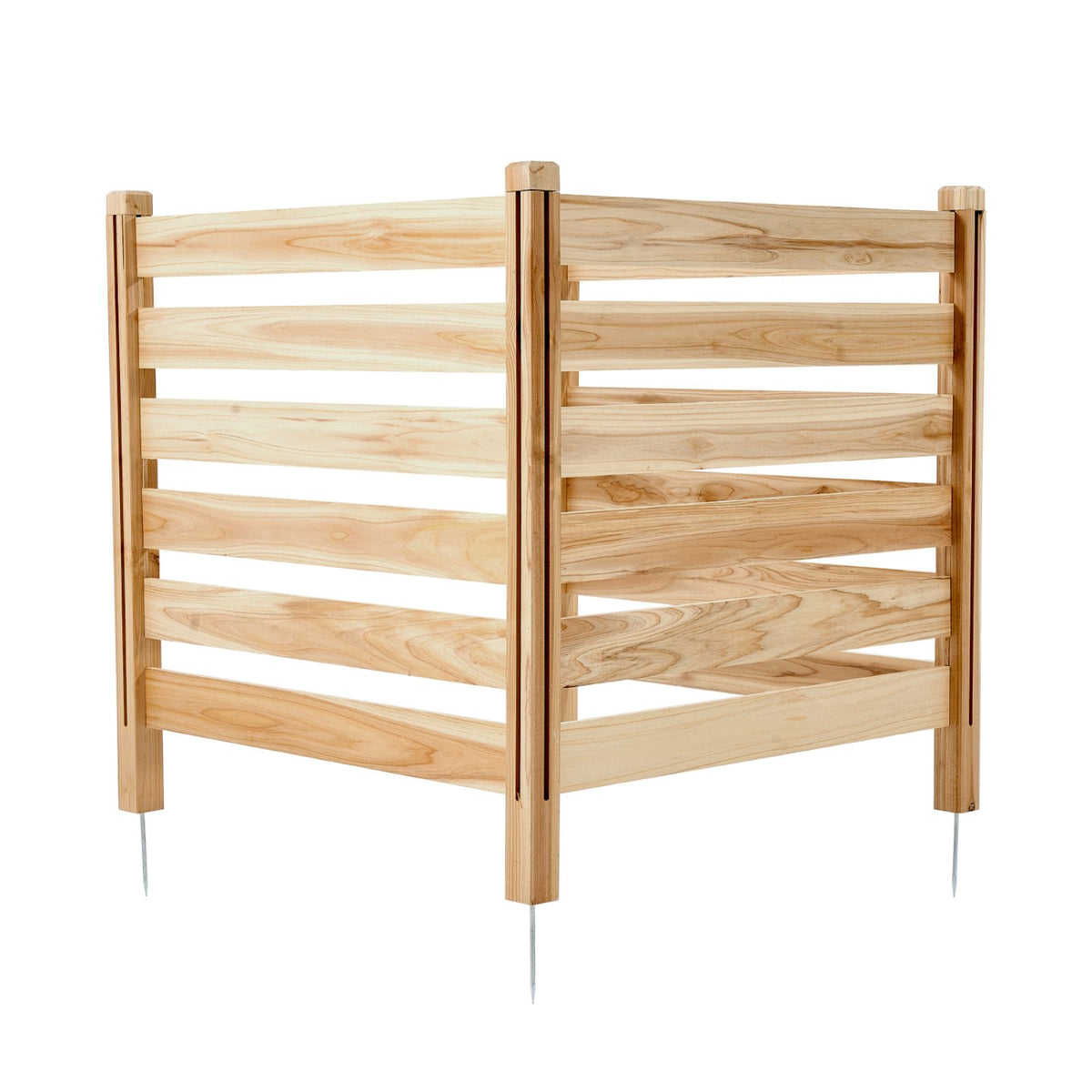 36-Inch 3-Panel Wood AC Privacy Fence – product view 12 of 12