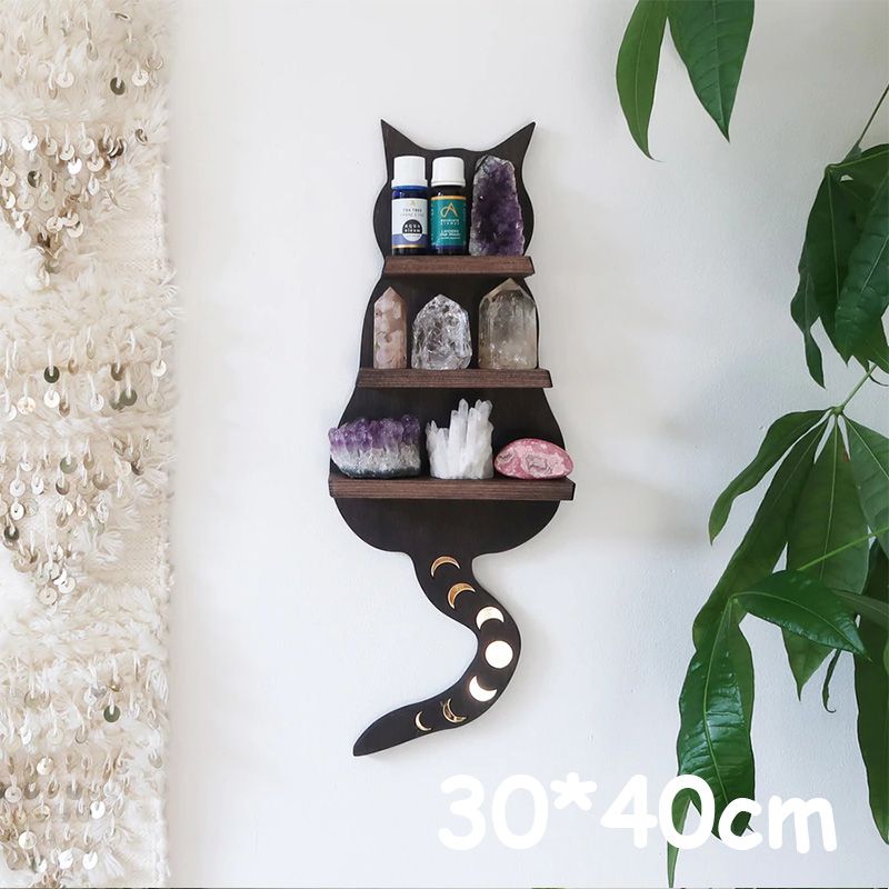Decorative Wooden Wall Shelf – product view 5 of 15