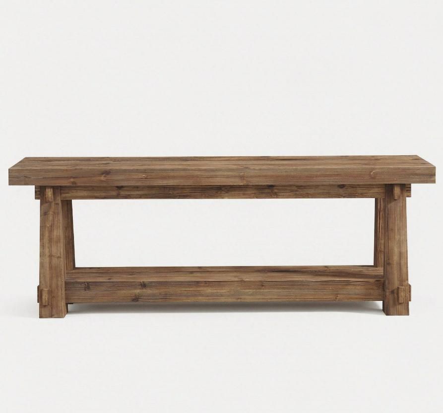 55-Inch Entryway Bench with Shoe Storage – product view 3 of 6
