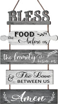 5-Piece 13x24-Inch Farmhouse Kitchen Wall Sign