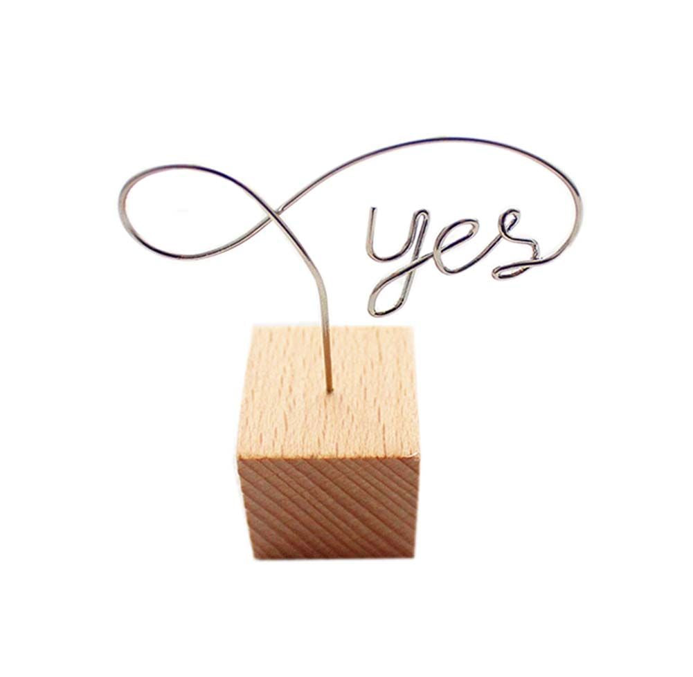 Set of 8 YES Photo Clip Holders