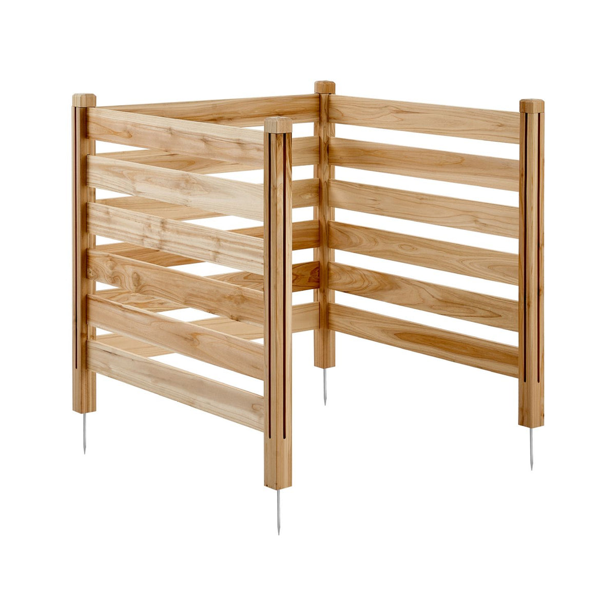 36-Inch 3-Panel Wood AC Privacy Fence – product view 10 of 12