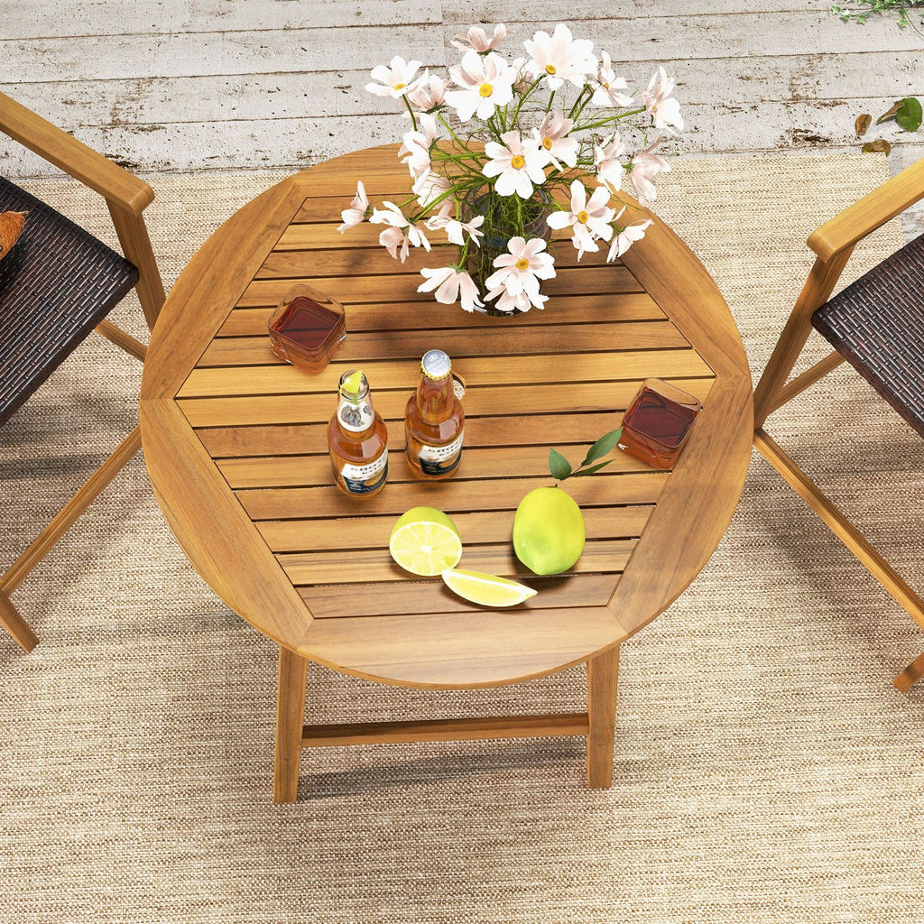 Outdoor Bar Table with Umbrella Hole – product view 3 of 10