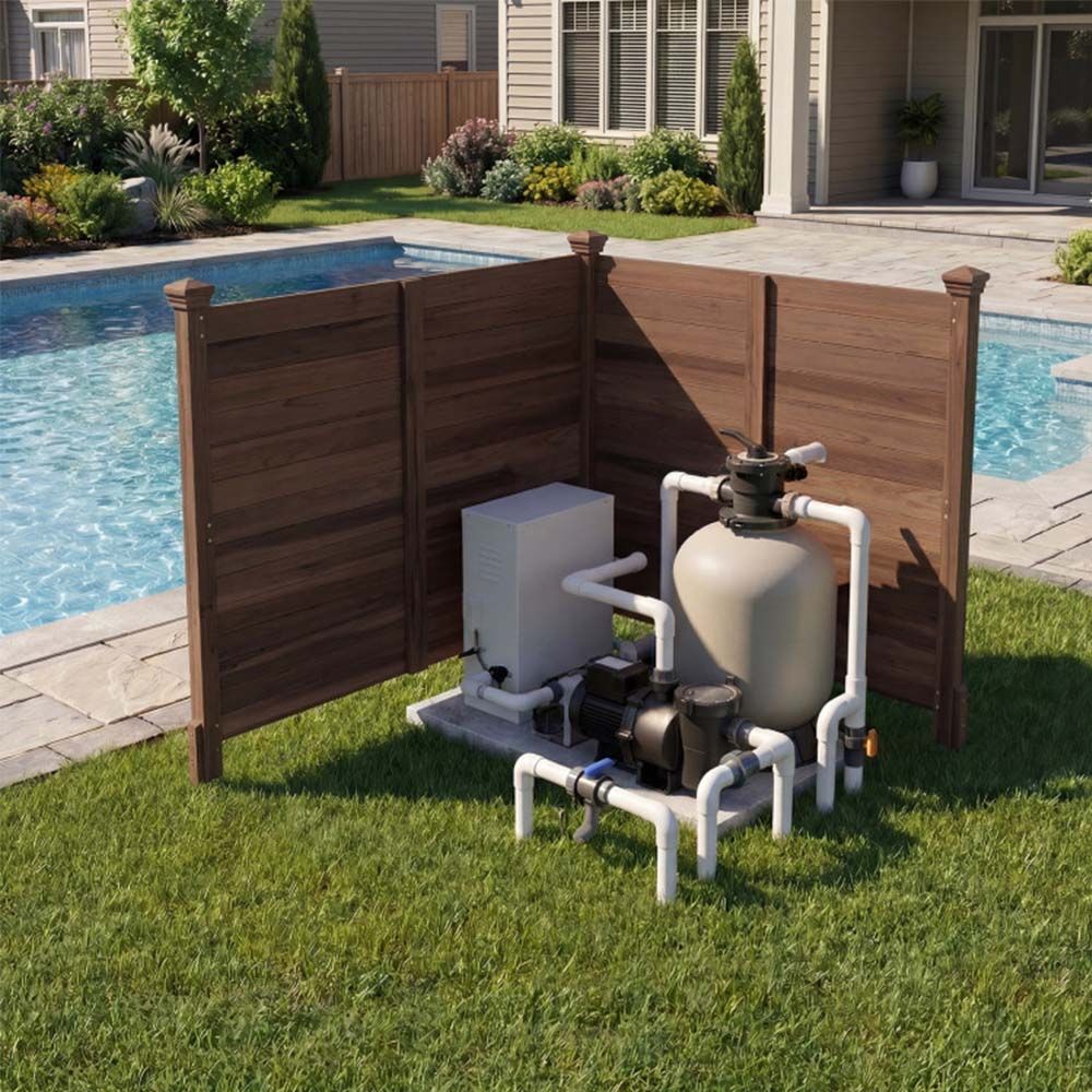 Outdoor AC Privacy Fence – product view 3 of 20