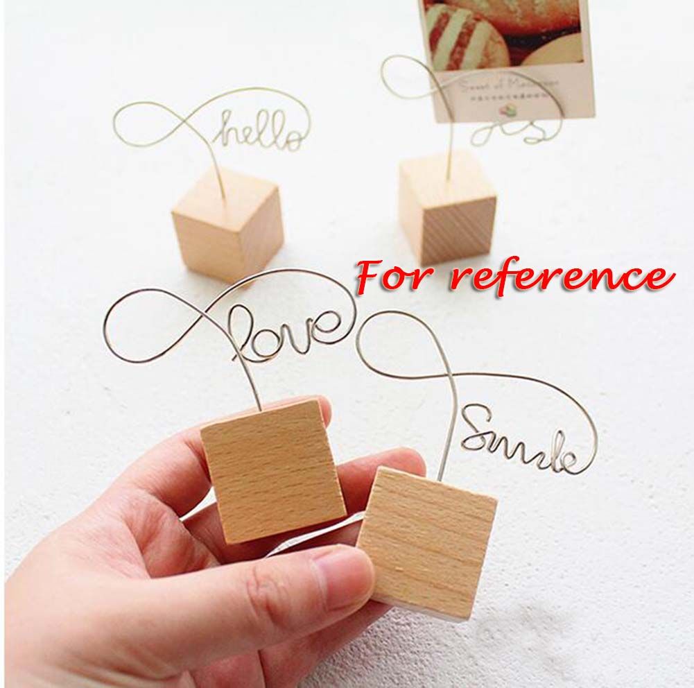 Set of 8 LOVE Photo Clip Holders – alternate product view 2