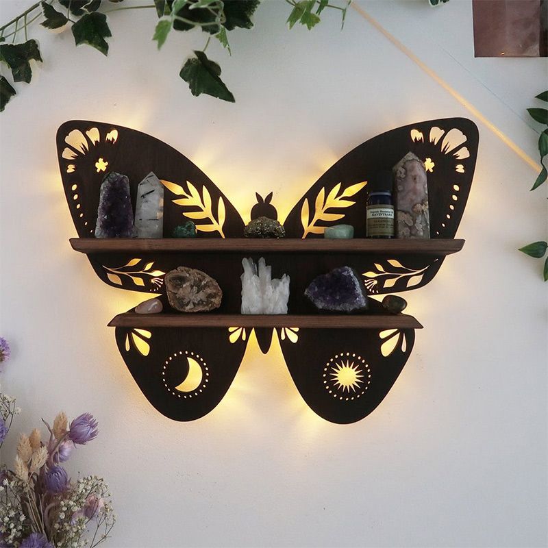 Decorative Wooden Wall Shelf – product view 14 of 15