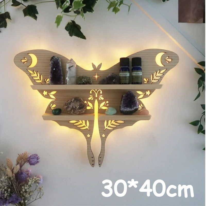 Decorative Wooden Wall Shelf – product view 4 of 15