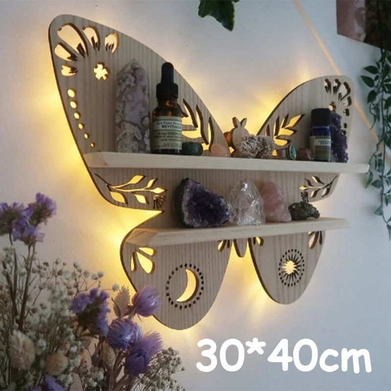 Decorative Wooden Wall Shelf – product view 7 of 15