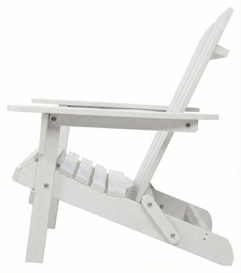 Folding Wood Adirondack Lounge Chair – product view 12 of 13