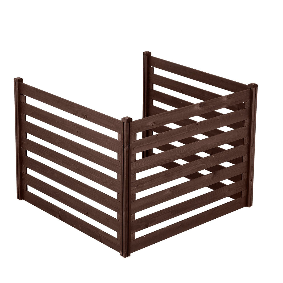 48-Inch 3-Panel Wood Privacy Fence – product view 10 of 12