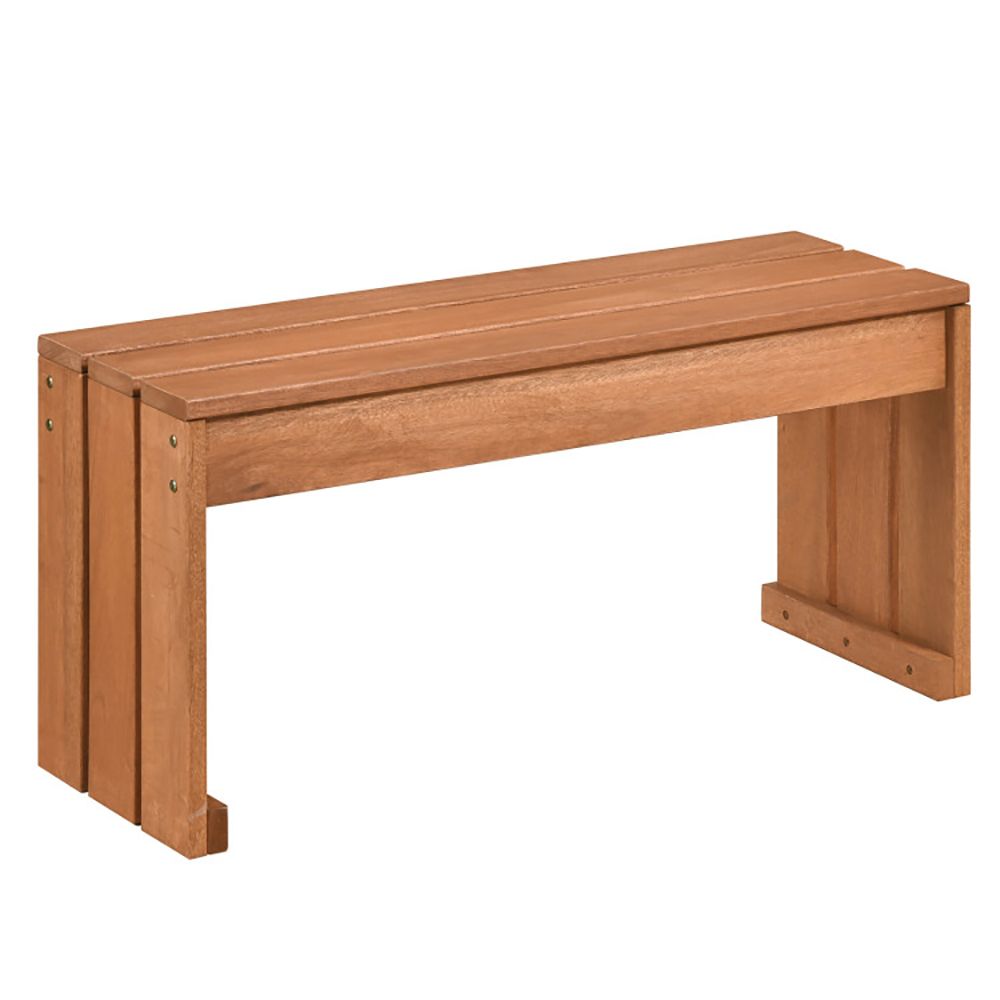 2-Person Solid Wood Garden Bench – product view 6 of 12