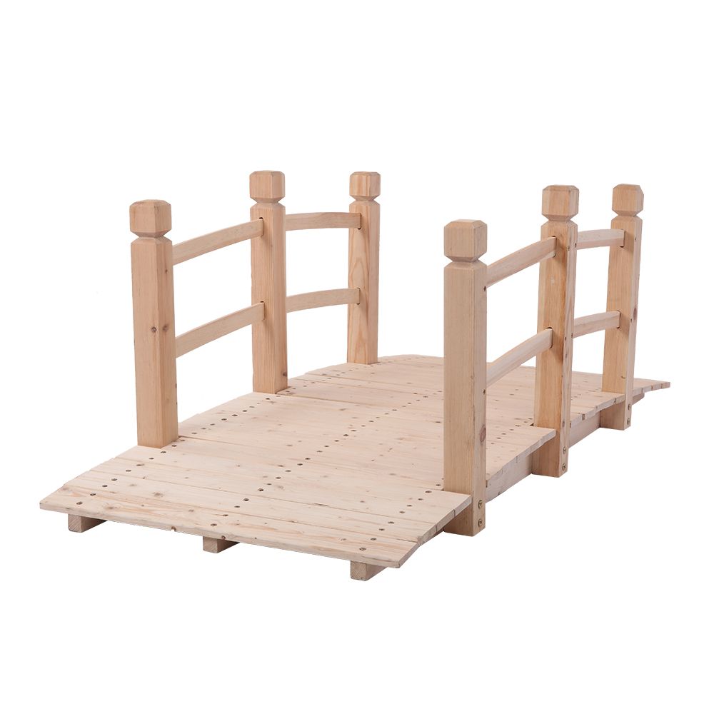 Burlywood Decorative Garden Bridge – product view 8 of 12