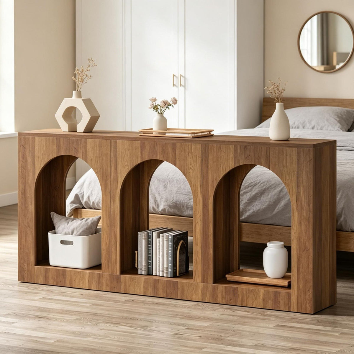 70.8-Inch Arched Console Table – product view 2 of 6