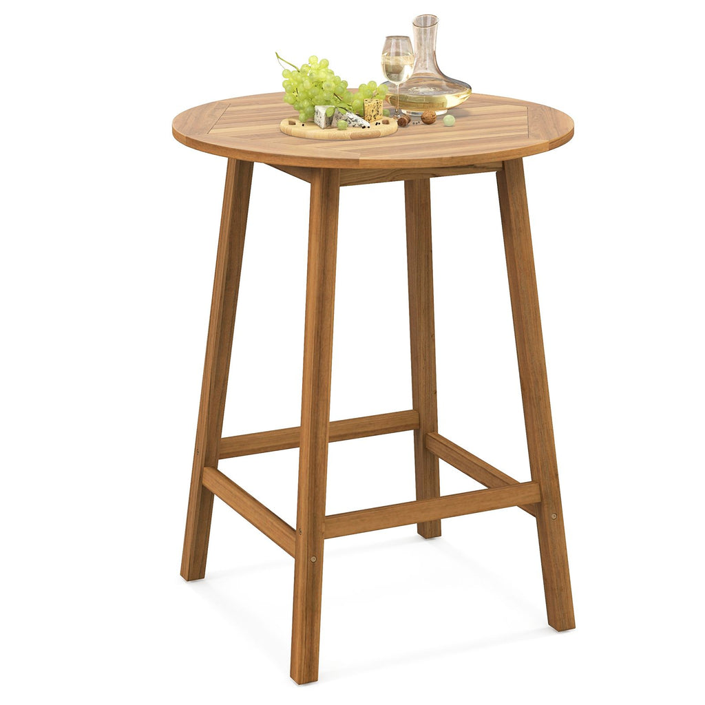 Outdoor Bar Table with Umbrella Hole – product view 4 of 10