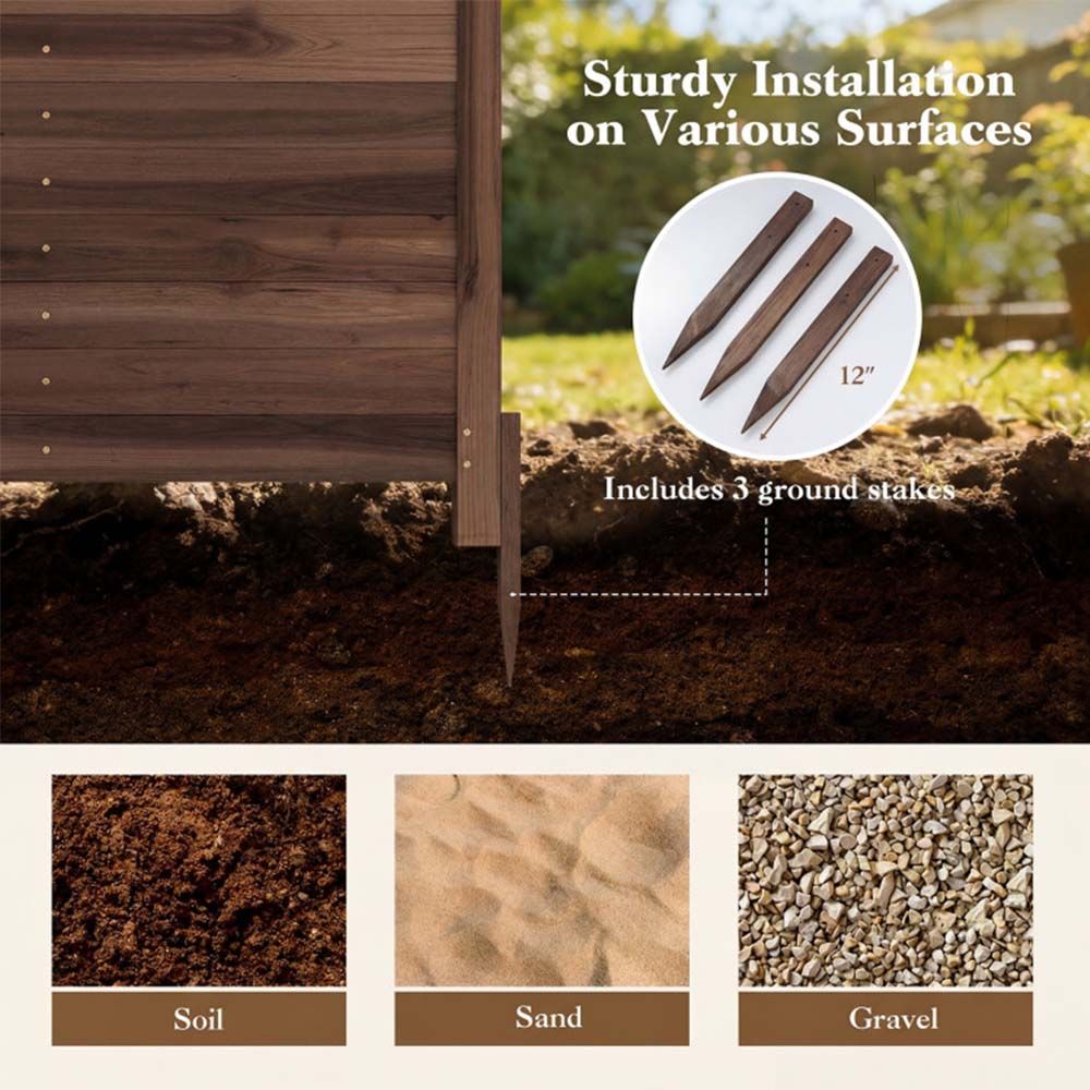 Outdoor AC Privacy Fence – product view 7 of 20