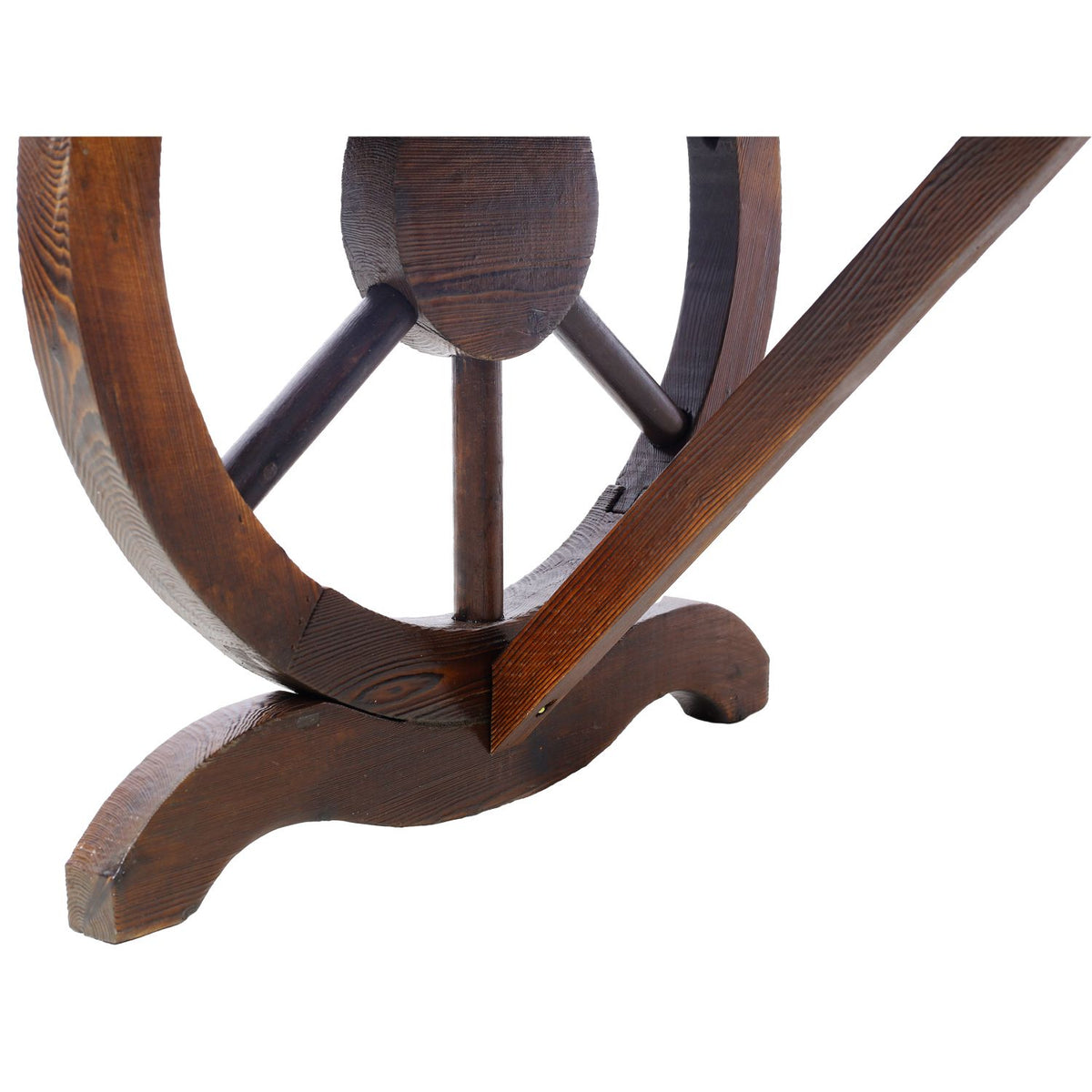 2-Person Wagon Wheel Garden Bench – product view 7 of 10