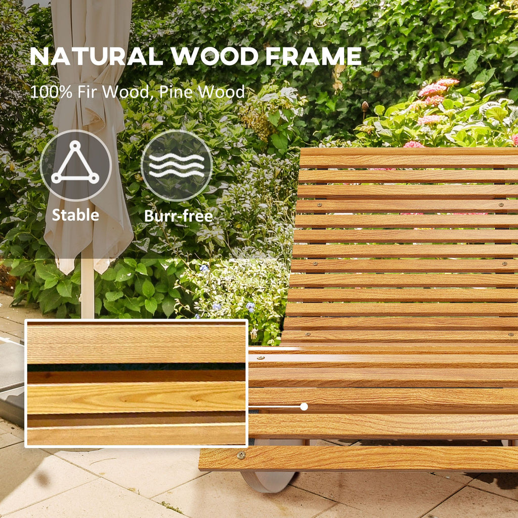 Teak Wood Outdoor Rocking Chair – product view 6 of 11