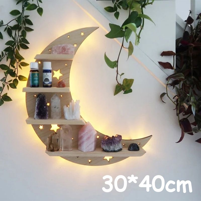 Decorative Wooden Wall Shelf – product view 9 of 15