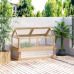 48-Inch Raised Garden Bed with Cold Frame Cover – product view 2 of 10