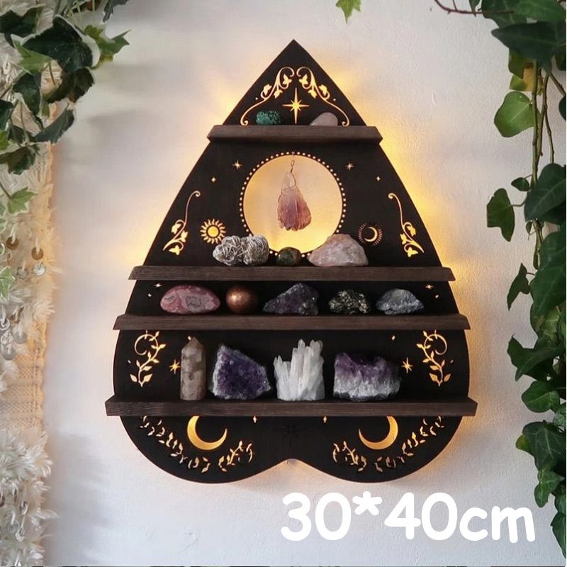 Decorative Wooden Wall Shelf – product view 3 of 15