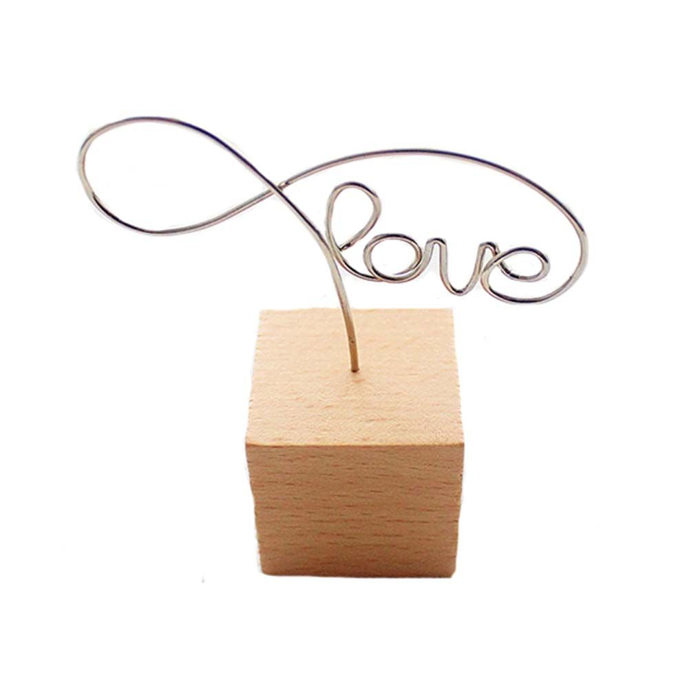 Set of 8 LOVE Photo Clip Holders