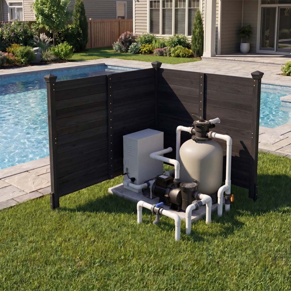 Outdoor AC Privacy Fence – product view 12 of 20