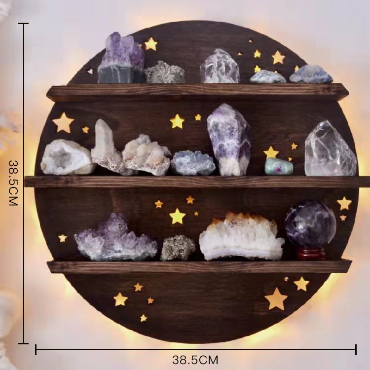 Decorative Wooden Wall Shelf – main product view