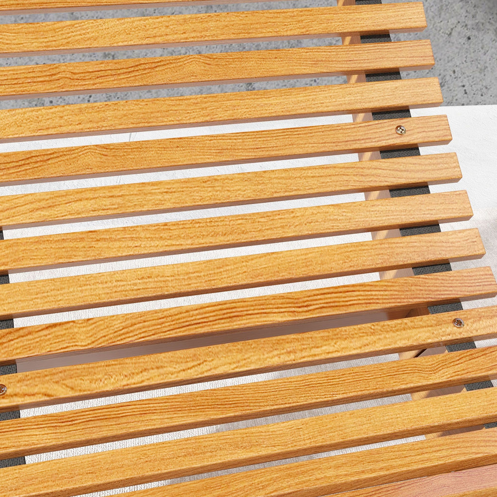 Teak Wood Outdoor Rocking Chair – product view 9 of 11