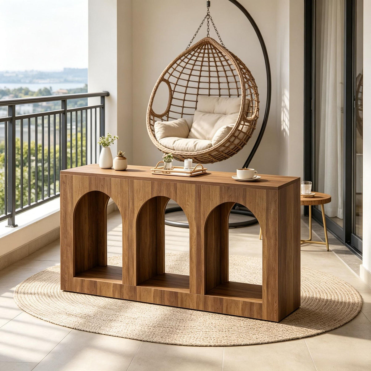 70.8-Inch Arched Console Table – main product view