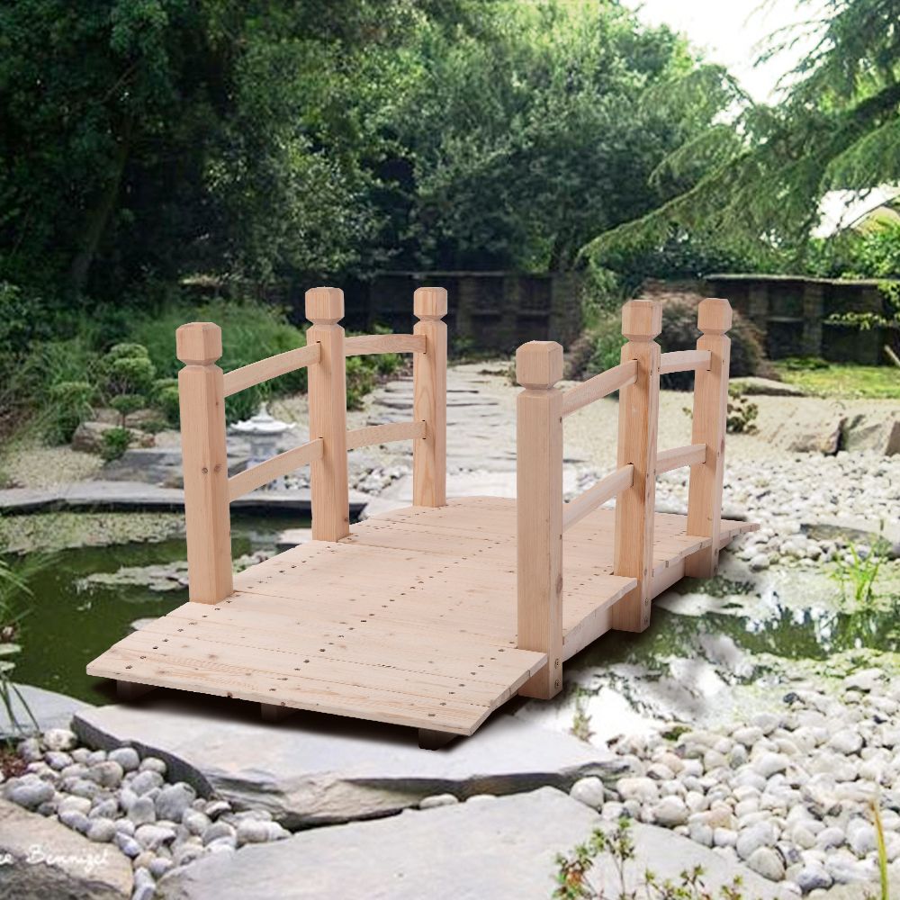 Burlywood Decorative Garden Bridge – product view 4 of 12