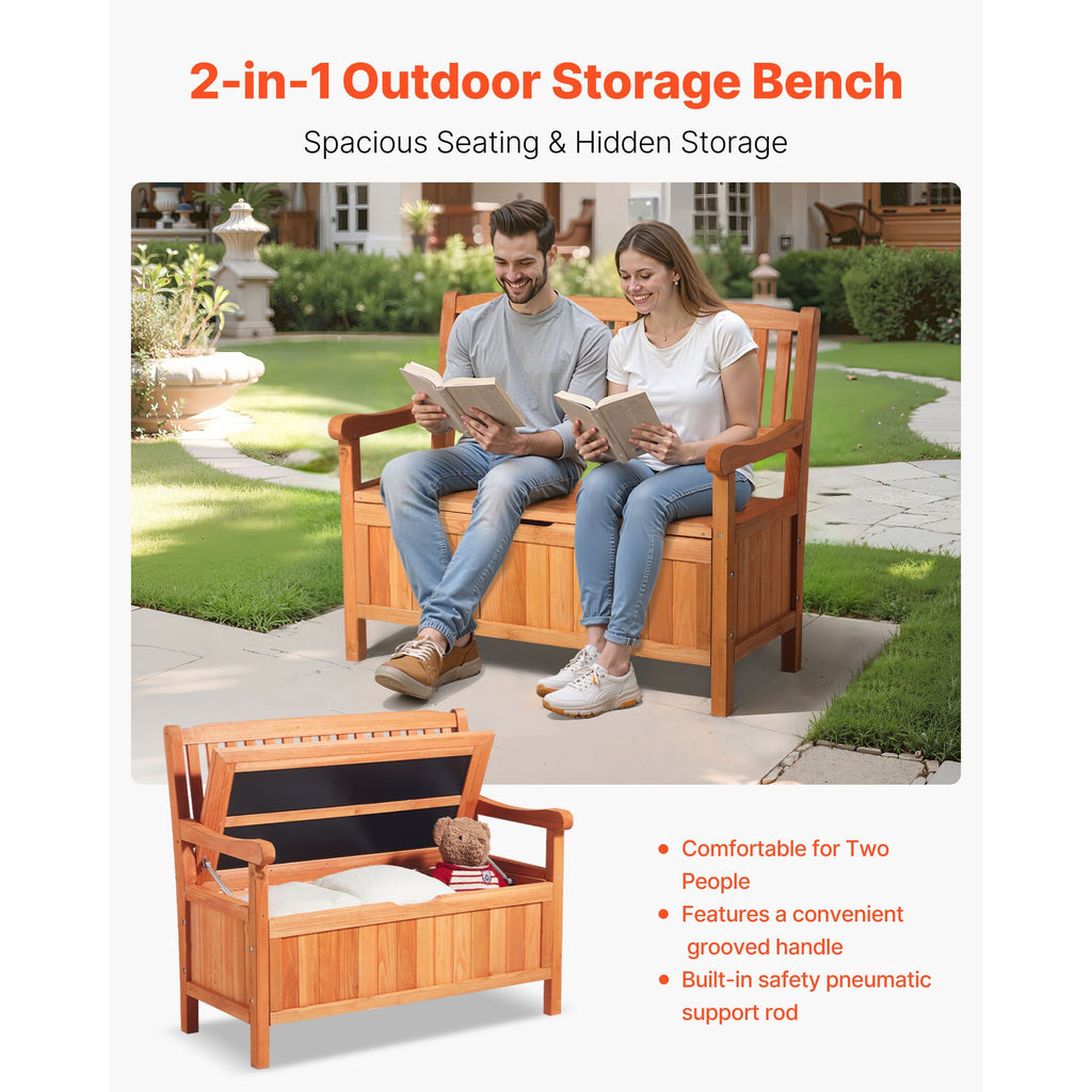 33-Gallon Outdoor Storage Bench – product view 2 of 11